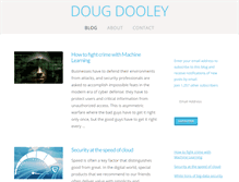 Tablet Screenshot of dougdooley.com